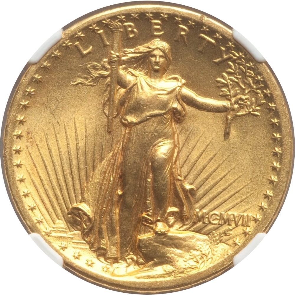 1907-$20-St.-Gaudens-Double-Eagle